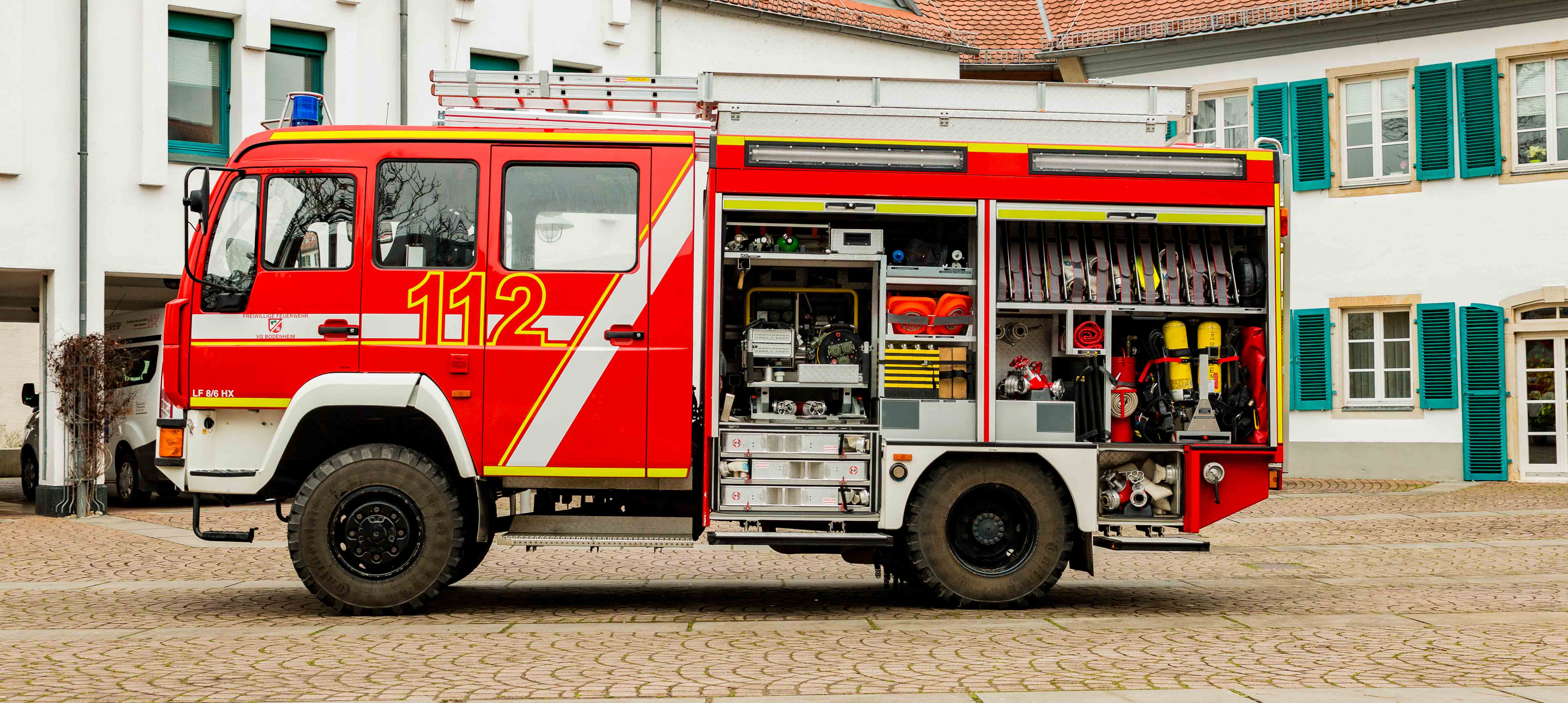 LF 8/6 Fahrerseite geöffnet